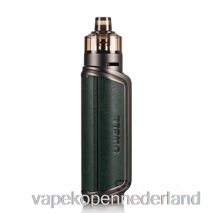 Elektronische Sigaret Vape Uwell Aeglos P1 80w Pod Mod Kit Olijfgroen